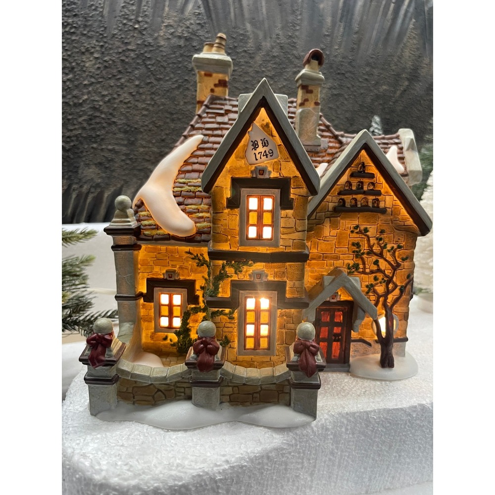 Department 56 Dickens Village TATTYEAVE KNOLL 58311 Retired 1999 Lighted House